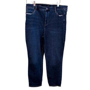 Talbots Blue Denim Jegging Crop